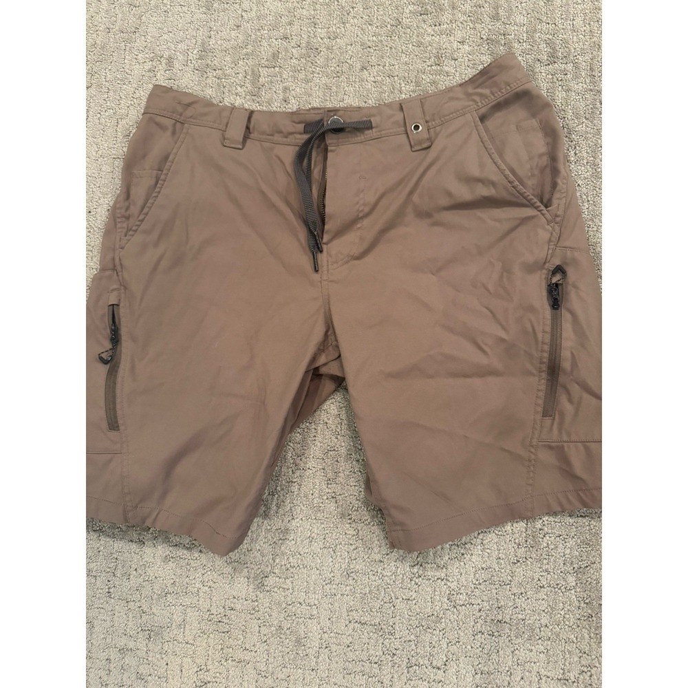 686 Everywhere 8" Shorts Brown Mens 34 (J)